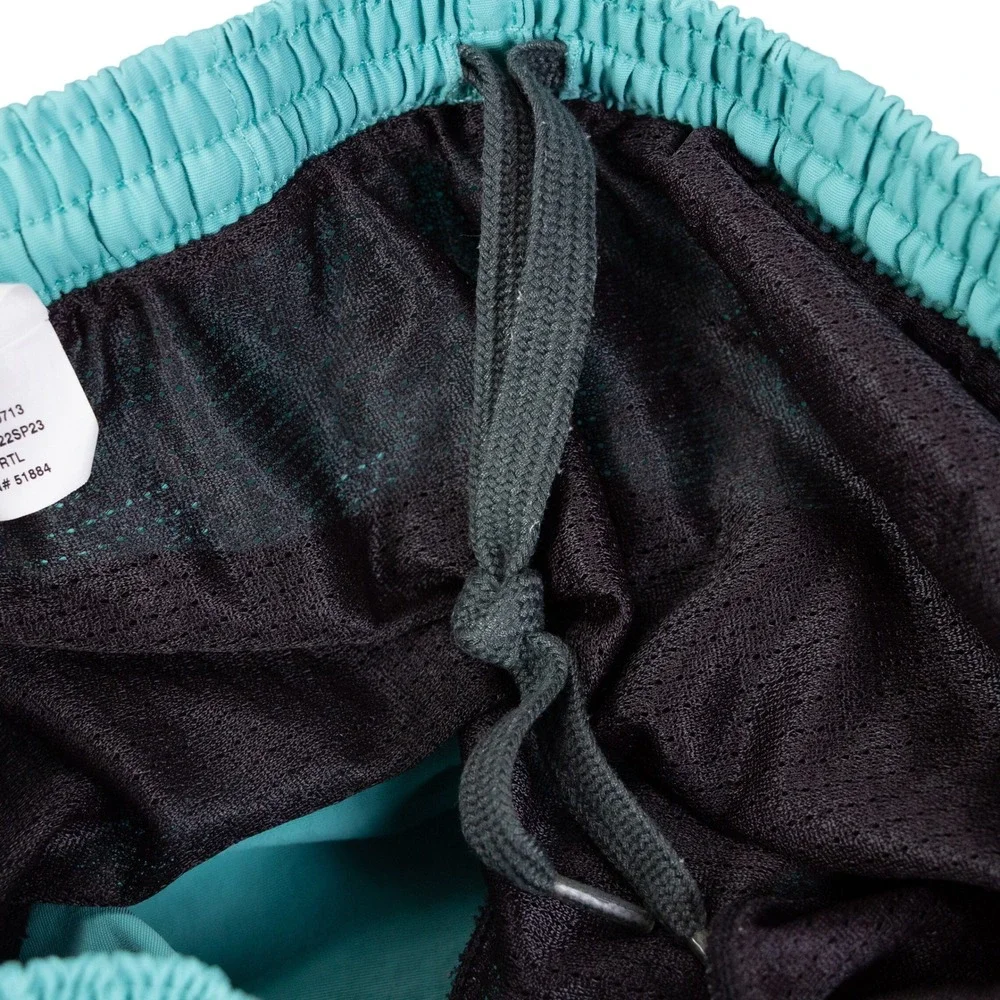 Patagonia Baggies Shorts 5 Inch Mens Small Teal Nylon Swim Trunks Lined 57022